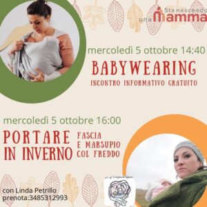 Babywearing - incontro informativo