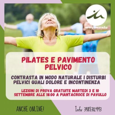 Pilates e pavimento pelvico