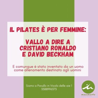 Il Pilates è per femmine: vallo a dire a Cristiano Ronaldo e David Beckham